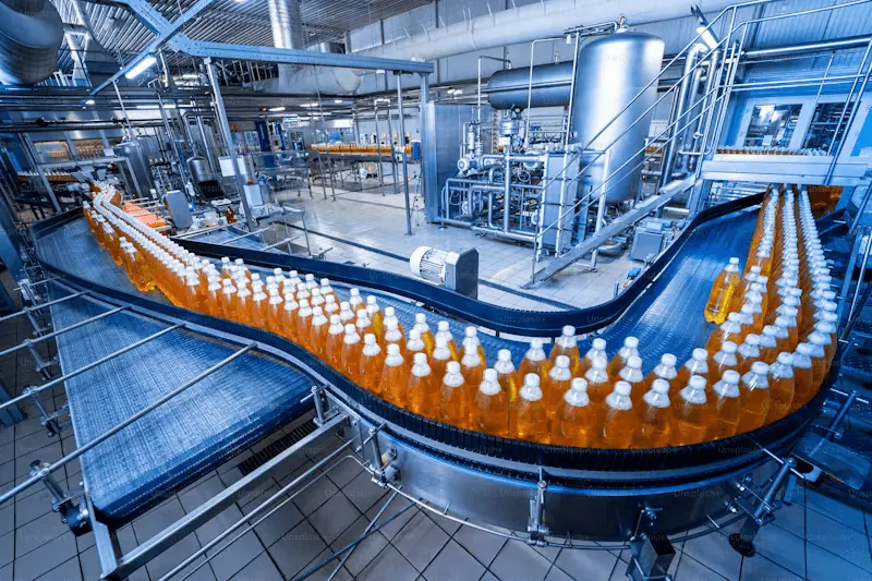 Production — bottling line